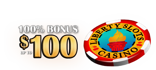 $100 Welcome Bonus at Liberty Slots Online Casino